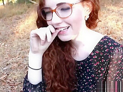 Redhead Teen 18+ Ends With A Facial