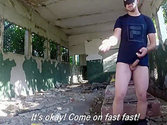 Cum Kiss! Prostate Massage During Blowjob (eng Sub)