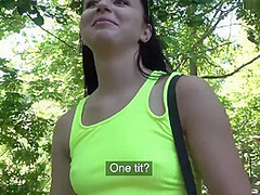 Gets Creampied Fucking Outdoors With Kittina Clairette