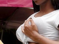 Ebony Boob Wash - RealityKings with Kyle Mason, Sarah Banks