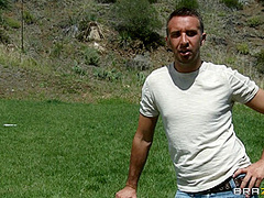 Field Of Reams With Keiran Lee, Lylith Lavey, Kagney Linn Karter - Brazzers