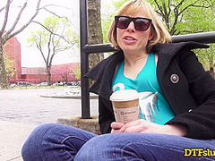 Adrianna Nicole Fucks In Her Apartment Instead Of A Public Bathroom