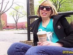 Adrianna Nicole Fucks In Her Apartment Instead Of A Public Bathroom