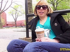 Adrianna Nicole Fucks In Her Apartment Instead Of A Public Bathroom