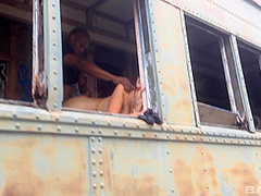 Ryan Smiles gets fucked like a slut in an abandoned trailer