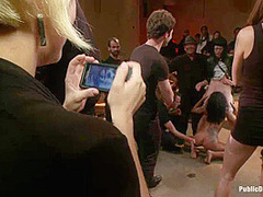 Beautiful Fetish Model Is Pushed To Her Limits And Pounded Hard In The Ass - Kink