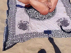 A Good Bitch Fucked On The Beach With Dana X Muscles