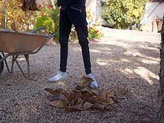 Alma Del Rey And Aitor Lago In Two Teens 18+ Fucking Hard Outdoors 12 Min