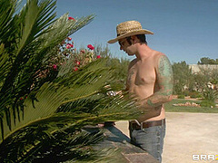 Poolside Pussy With Lana Violet, Tommy Pistol - Brazzers