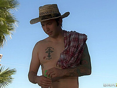 Poolside Pussy With Lana Violet, Tommy Pistol - Brazzers