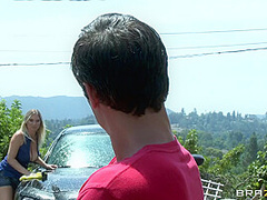 Down At The Cock Wash With Alan Stafford, Devon Lee - Brazzers