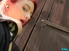 Skinny Bimbo Enjoys Intense Pussy Pounding - Lola Fae