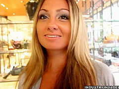 Public Rooftop Fuck! BBC fucking Abella Johnson for IndustryInvaders