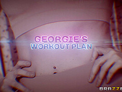 Georgie's Workout Plan With Georgie Lyall, Sam Bourne - Brazzers