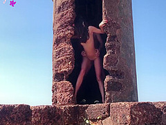 Teen 18+ Sensual Blowjob Cock And Passionate Sex On Leave - Public 10 Min