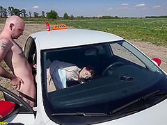 first public anal sex with a taxi driver