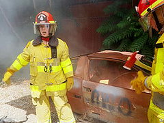 Firefighter Angela's White Hot Squirting Fuckfest With Angela White, Zac Wild - Brazzers