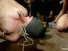 The Last Laugh: Audience Of 70 Humiliates Juliette March, Giggling Tight Bodied Whore - Kink