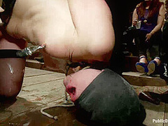 The Last Laugh: Audience Of 70 Humiliates Juliette March, Giggling Tight Bodied Whore - Kink