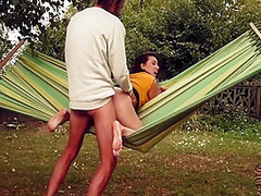 Eroticxxxpress - Eating Her Pussy Only Way To Interrupt Her Reading Session - Hammock Club: One! 19 Min