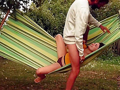 Eroticxxxpress - Eating Her Pussy Only Way To Interrupt Her Reading Session - Hammock Club: One! 19 Min