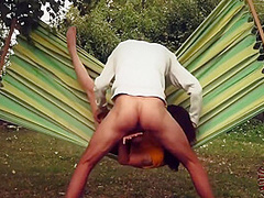 Eroticxxxpress - Eating Her Pussy Only Way To Interrupt Her Reading Session - Hammock Club: One! 19 Min