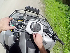 Ashlynn Taylor - Slim Gets Her Trimmed Pussy Pounded Outdoors