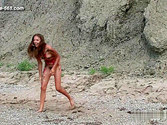 peeping Naturist Beach.43