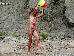 peeping Naturist Beach.43