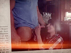 Chubby Slut Sucks Cock - Bemefi