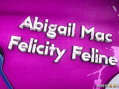 Bisexual Bride With Abigail Mac, Felicity Feline - Brazzers