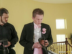 Bisexual Bride With Abigail Mac, Felicity Feline - Brazzers