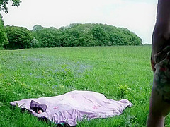 Small Titted Milf Suzy Solo Outdoor Strip And Masturbation