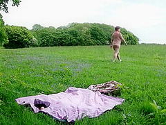 Small Titted Milf Suzy Solo Outdoor Strip And Masturbation