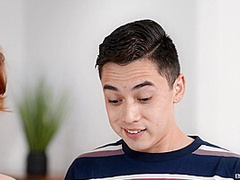 Cosplay Milf Creeps On Couple With Juan Loco, Annabel Redd, Charli Phoenix - Brazzers