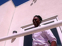 Ryan Conner's Super Bubble Butt Gets Probed By Dredd's Big Black Cock - Exclusive Scene - JulesJordan