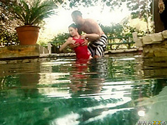 Bouncing Buoy Boobies With Danny Mountain, London Jolie - Brazzers