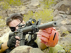 Metal Rear Solid: The Phantom Peen (A Xxx Parody) With Charles Dera, Casey Calvert - Brazzers