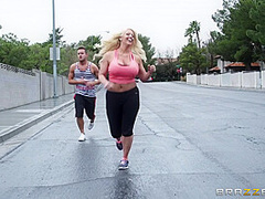 Off The Couch (And Into My Stepmom) With Van Wylde, Alura Tnt Jenson - Brazzers