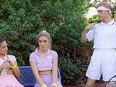 Game, Set, Snatch With Kali Roses, Katana Kombat, Kyler Quinn - Brazzers