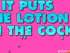 It Puts The Lotion On The Cock With Keiran Lee, Kayla Kayden - Brazzers