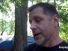 Gabriella Varvara And Philippe Soine - Stepdad Fucks Teen 18+ In Public At The Park