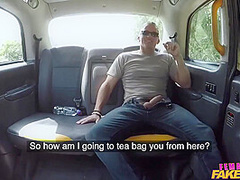A Female Cant Take Her Eyes Off A Mans Huge Cock And Big Balls With Taxi Driver