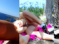 Big Tit Blonde Sucks Pool Cock - Bemefi