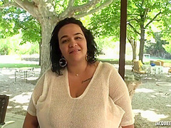 Mega Tits On French Streets - Chubby Slut