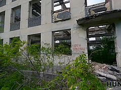 HUNT4K. Sexy Russian slut got horny and cheated on her boyfriend with a stranger in public