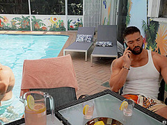 Sneaky Pool Sex With Jmac, Alexis Fawx - Brazzers