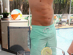 Sneaky Pool Sex With Jmac, Alexis Fawx - Brazzers