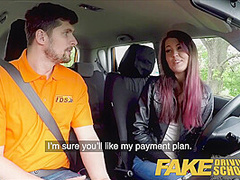 Cindy Shine In Fake Driving Naughty School Hard Cock Instructor Bonnet