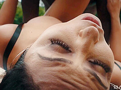 Mariskax has multiple orgasms before her hole is filled with cum